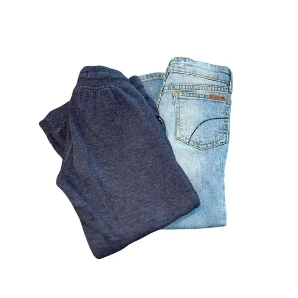 Joe’s Jeans Kids + Jogger Sweatpants Bundle Size Small Denim + Lounge Set